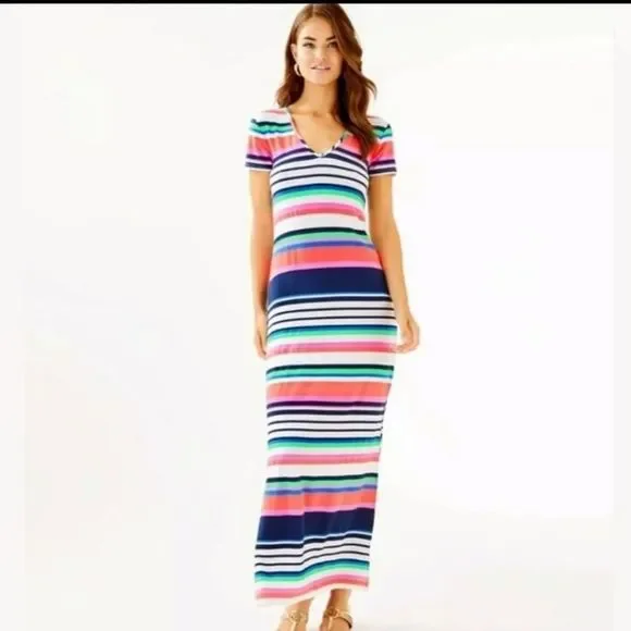 maxi lilac dresses for women Lilac Short Sleeve Maxi Dress – Lilla Cavallo